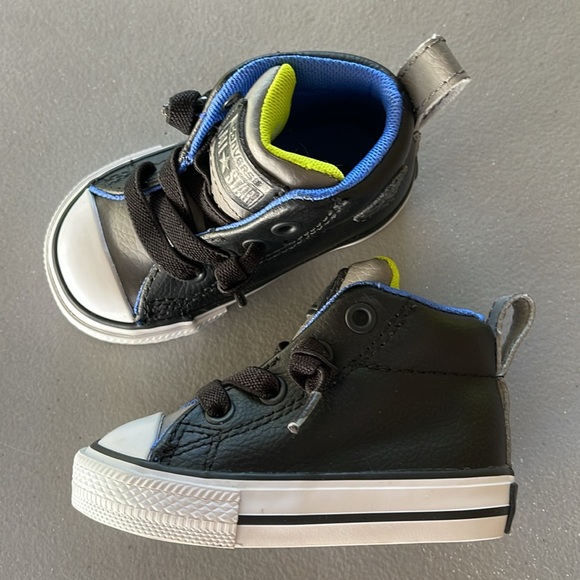 Converse Chuck Taylor All Star Street Black 754324C Toddler Size 3 Kids - Picture 16 of 16